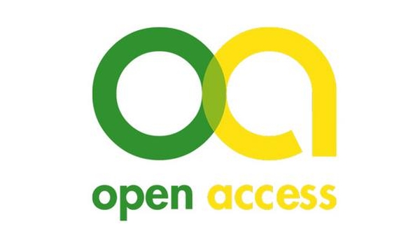 Banner Open Access in grün und gelb