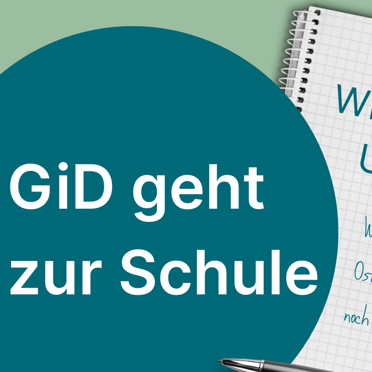 Veranstaltungsankündigung: GiD geht zur Schule